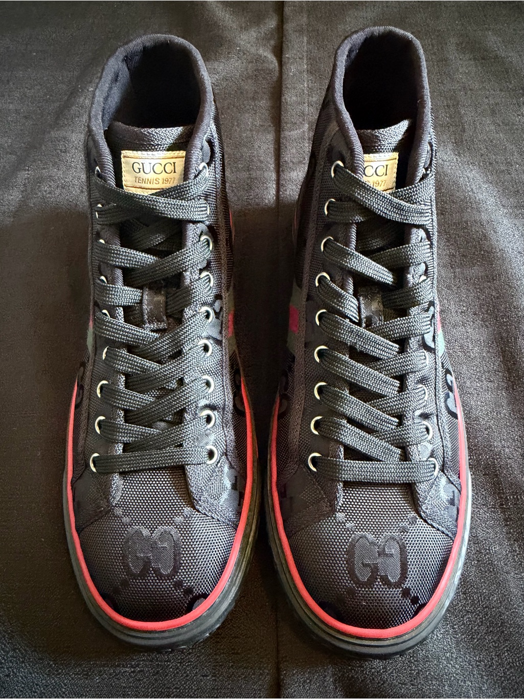 Gucci 1977 âOff The Gridâ High Top Sneakers